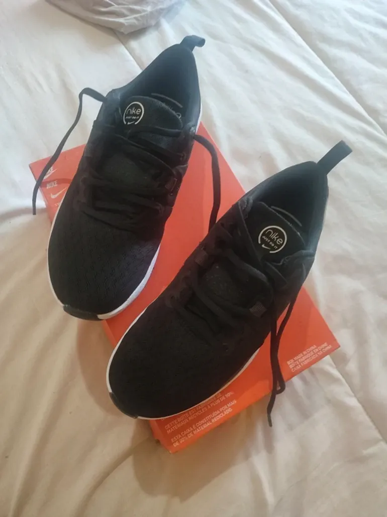 Used Nike Confort Footbed Scarpette Nere Donna bike — image 2 of 6