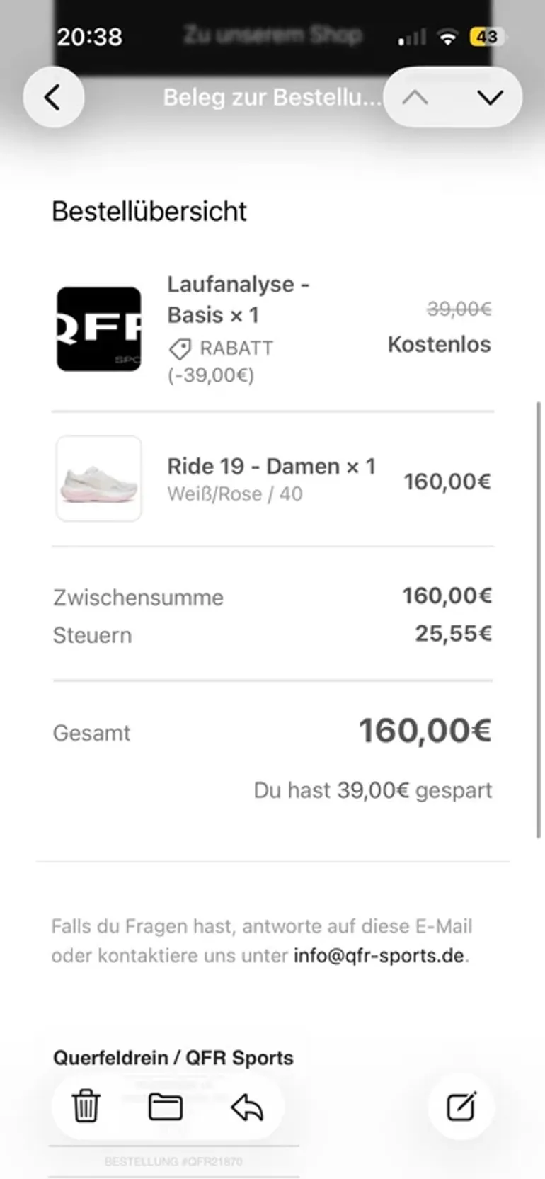 Použité Saucony Ride 19 bike — obrázek 6 z 6