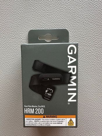 Used Garmin HRM 200 Heart Rate Sensor 2026 Electronics
