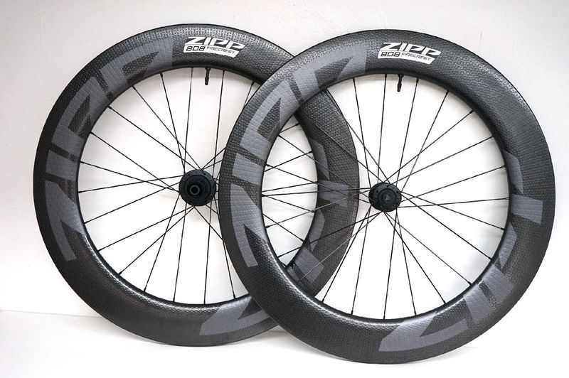 Used Zipp 808 Firecrest Tubeless Disc Brake Wheelset 2021 Wheels