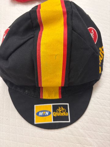 Used Castelli MTN Qhubeka Cycling Cap Cycling Clothing