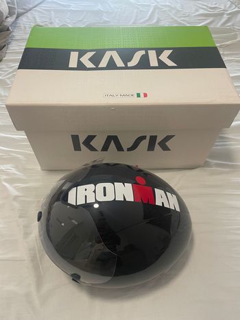 Used Kask Bambino Pro Ironman Helmet Cycling Accessories