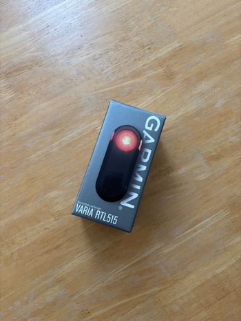 Tweedehands Garmin Varia RTL515 Rearview Radar and Tail Light 2025 Cycling Accessories