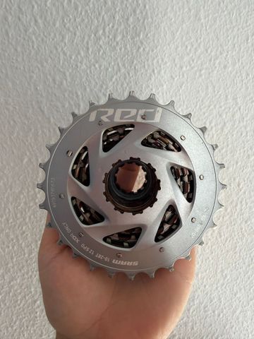 Sram Red Cassette Drivetrain & Pedals usato