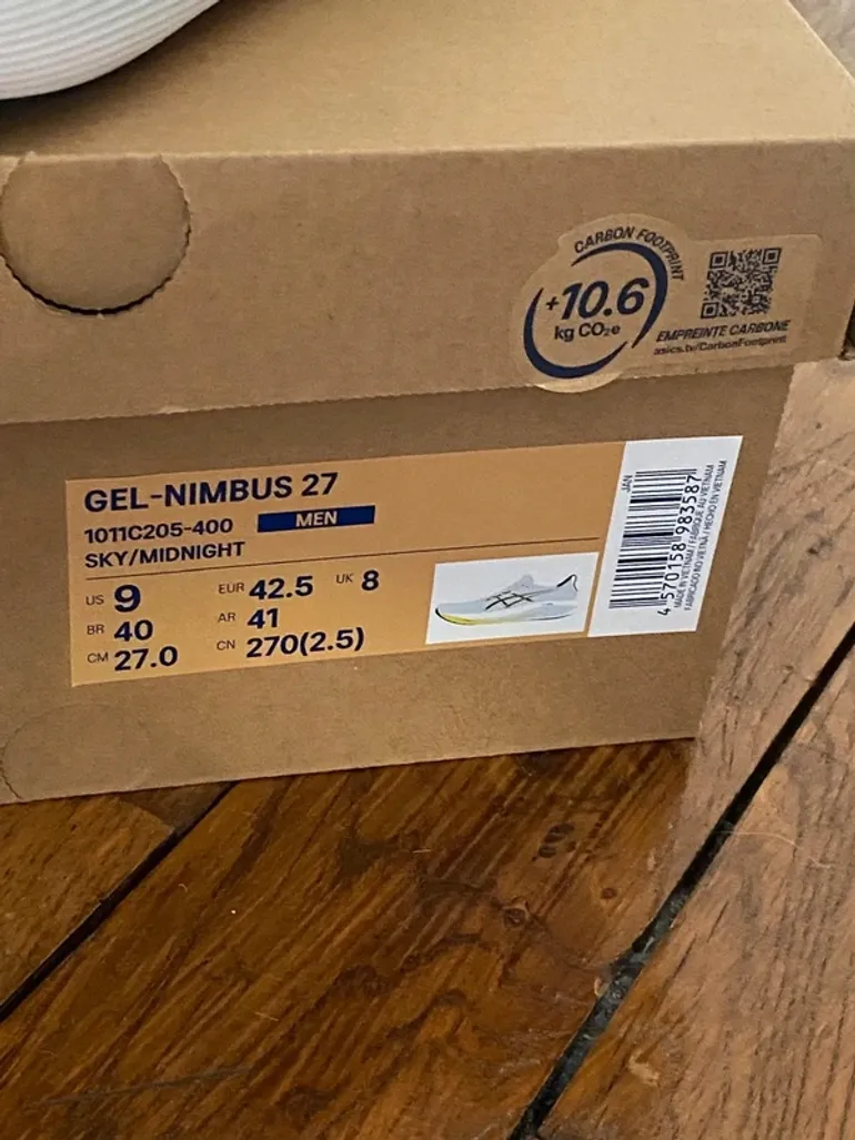 Gebrauchtes Asics Gel Nimbus 27 bike — Bild 9 von 9