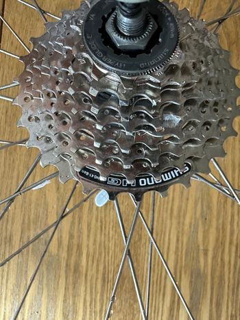 Brugt Campagnolo Lambda 6082 Alloy T6 Wheelset 1990 bike — billede 7 af 10