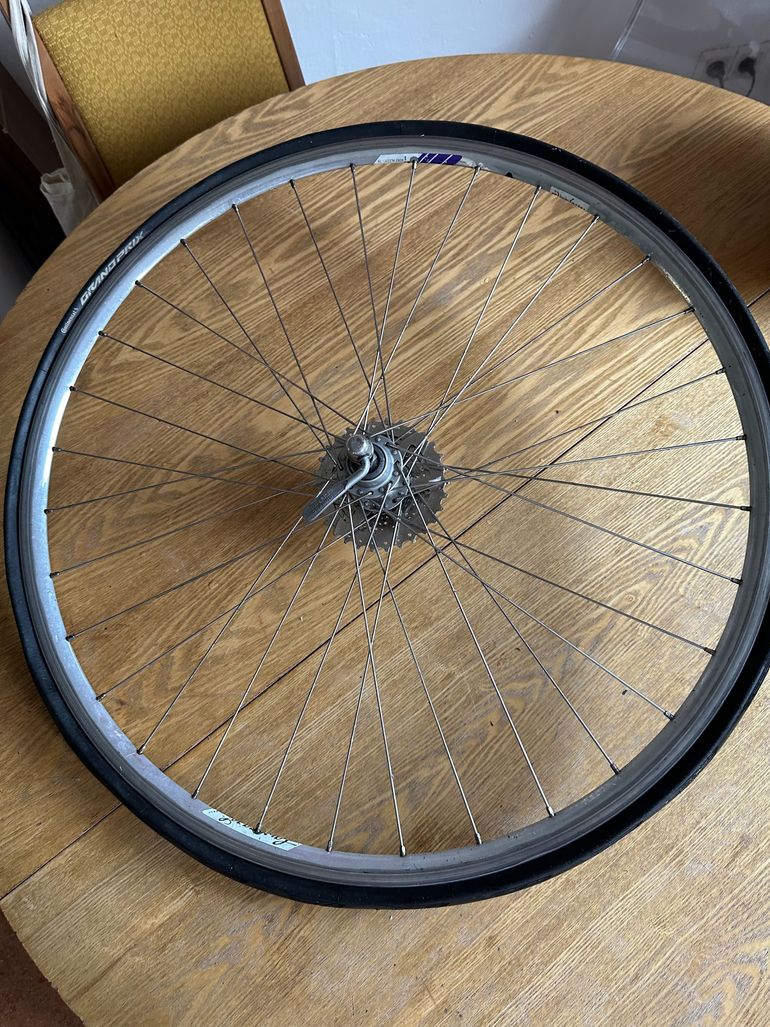 Brugt Campagnolo Lambda 6082 Alloy T6 Wheelset 1990 bike — billede 9 af 10