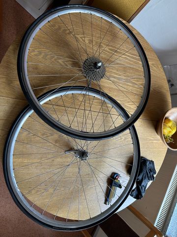 Brugt Campagnolo Lambda 6082 Alloy T6 Wheelset 1990 Wheels
