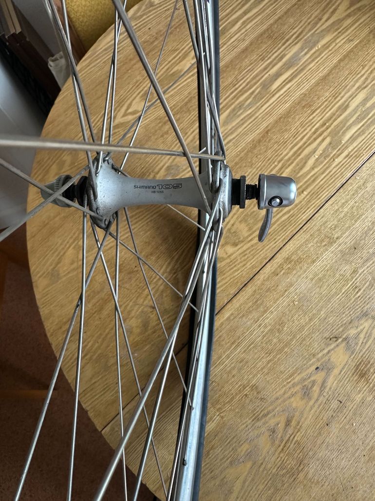 Brugt Campagnolo Lambda 6082 Alloy T6 Wheelset 1990 bike — billede 2 af 10