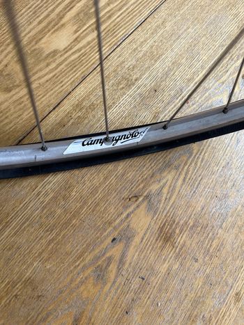 Brugt Campagnolo Lambda 6082 Alloy T6 Wheelset 1990 bike — billede 4 af 10