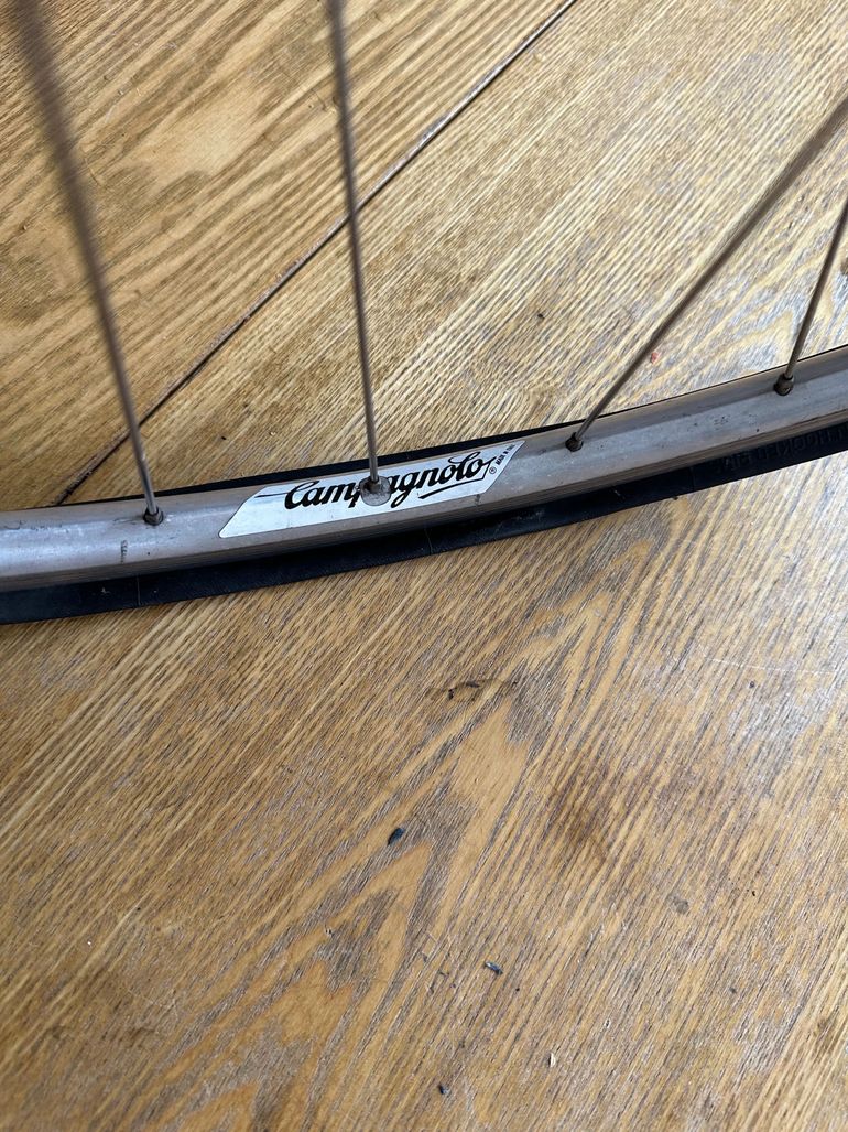 Brugt Campagnolo Lambda 6082 Alloy T6 Wheelset 1990 bike — billede 4 af 10