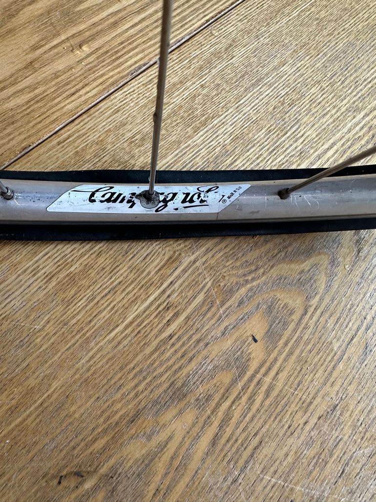 Brugt Campagnolo Lambda 6082 Alloy T6 Wheelset 1990 bike — billede 5 af 10
