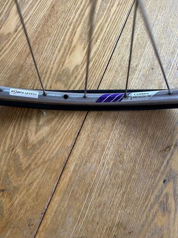 Brugt Campagnolo Lambda 6082 Alloy T6 Wheelset 1990 bike — billede 8 af 10