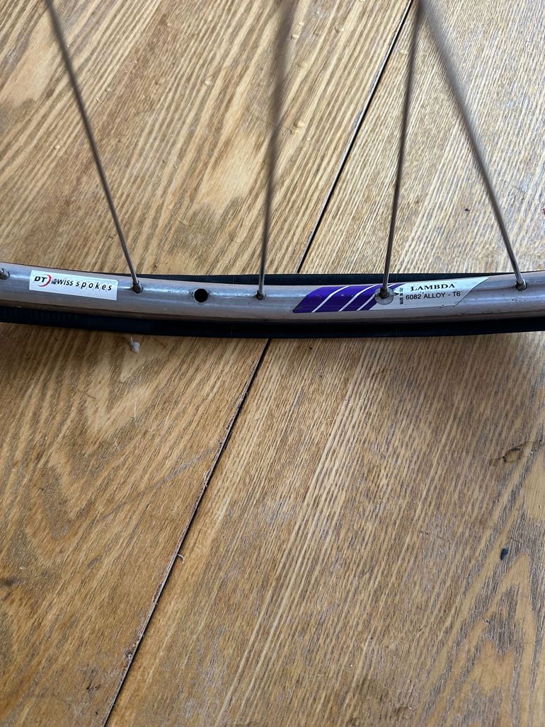 Brugt Campagnolo Lambda 6082 Alloy T6 Wheelset 1990 bike — billede 8 af 10