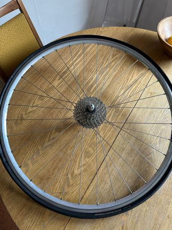 Brugt Campagnolo Lambda 6082 Alloy T6 Wheelset 1990 bike — billede 10 af 10