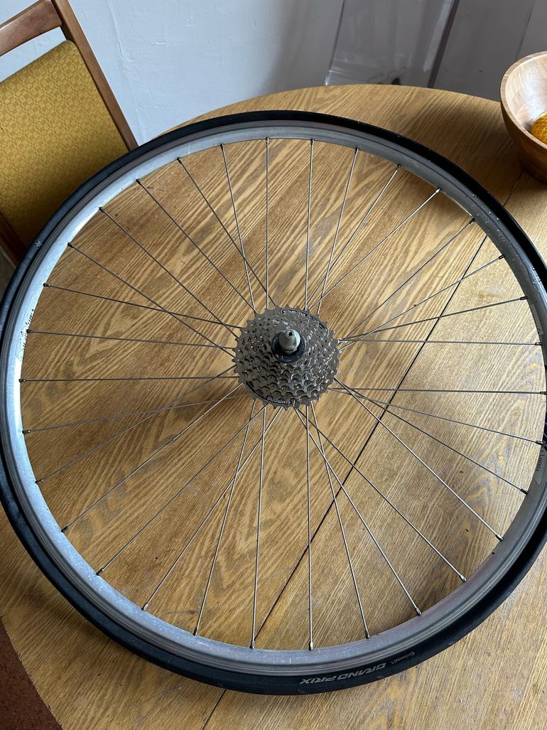 Brugt Campagnolo Lambda 6082 Alloy T6 Wheelset 1990 bike — billede 10 af 10