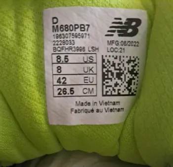 Brugt New Balance Sportschuhe Herren 42 bike — billede 6 af 6