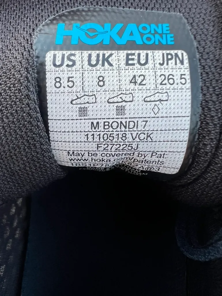 Gebrauchtes Hoka Running Shoes Size 42 bike — Bild 10 von 10
