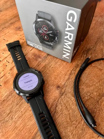 Used Garmin Fenix 5 Plus Sapphire Electronics
