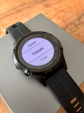 Used Garmin Fenix 5 Plus Sapphire bike — image 5 of 6