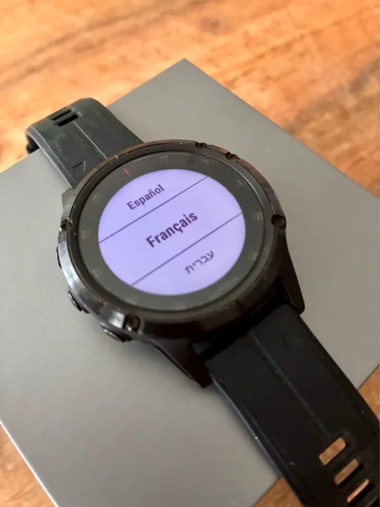 Used Garmin Fenix 5 Plus Sapphire bike — image 5 of 6