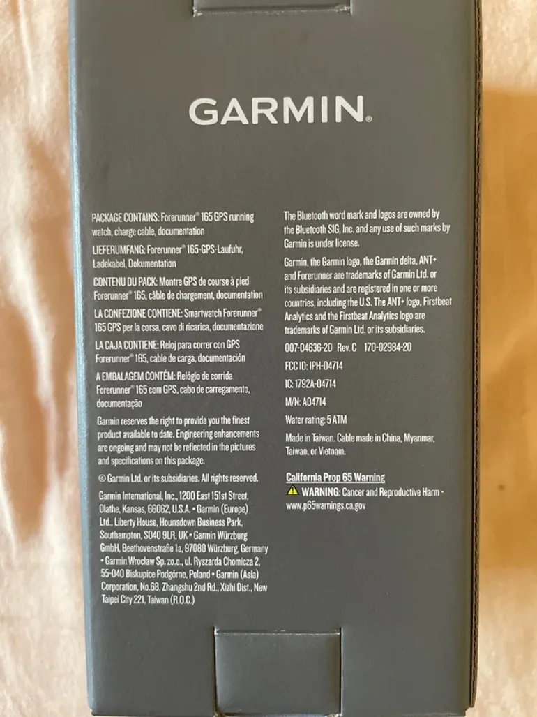 Garmin Forerunner 165 bike usato — immagine 4 di 6