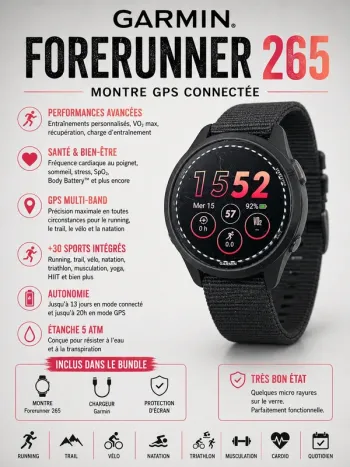 Używany Garmin Forerunner 265 Electronics