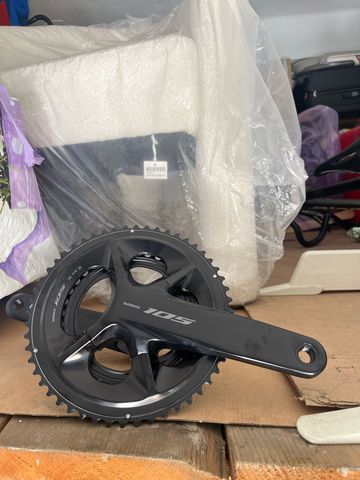 Brugt Shimano 105 Crank 2026 Drivetrain & Pedals