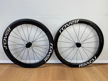 Tweedehands Roval Ruote Rapide CLX II 60-51mm Tubeless – White 2024 Wheels