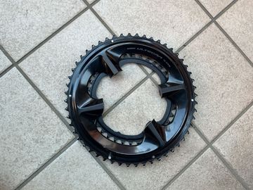 Used Shimano Ultegra 52-36 12v Chainrings Drivetrain & Pedals