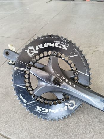 Tweedehands Shimano Ultegra Crankset Drivetrain & Pedals