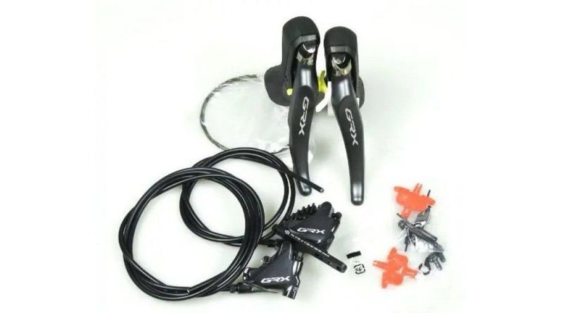 Used Shimano GRX V+H SET SCHEIBENBREMSE BR-RX810 + ST-RX810 Brakes