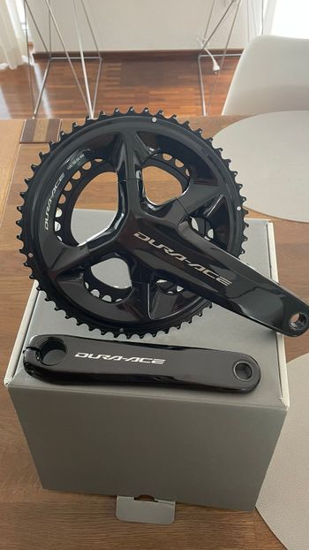 Brugt Shimano Dura-Ace R9200 Crank Drivetrain & Pedals