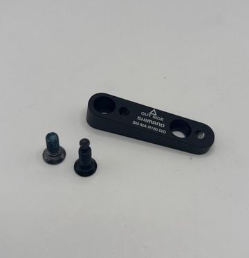 Gebrauchtes Shimano Flat Mount adaptateur 160mm Drivetrain & Pedals