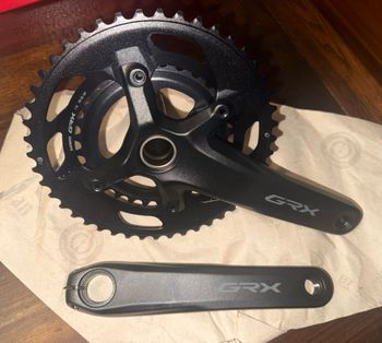 Used Shimano GRX Crankset 2026 Drivetrain & Pedals