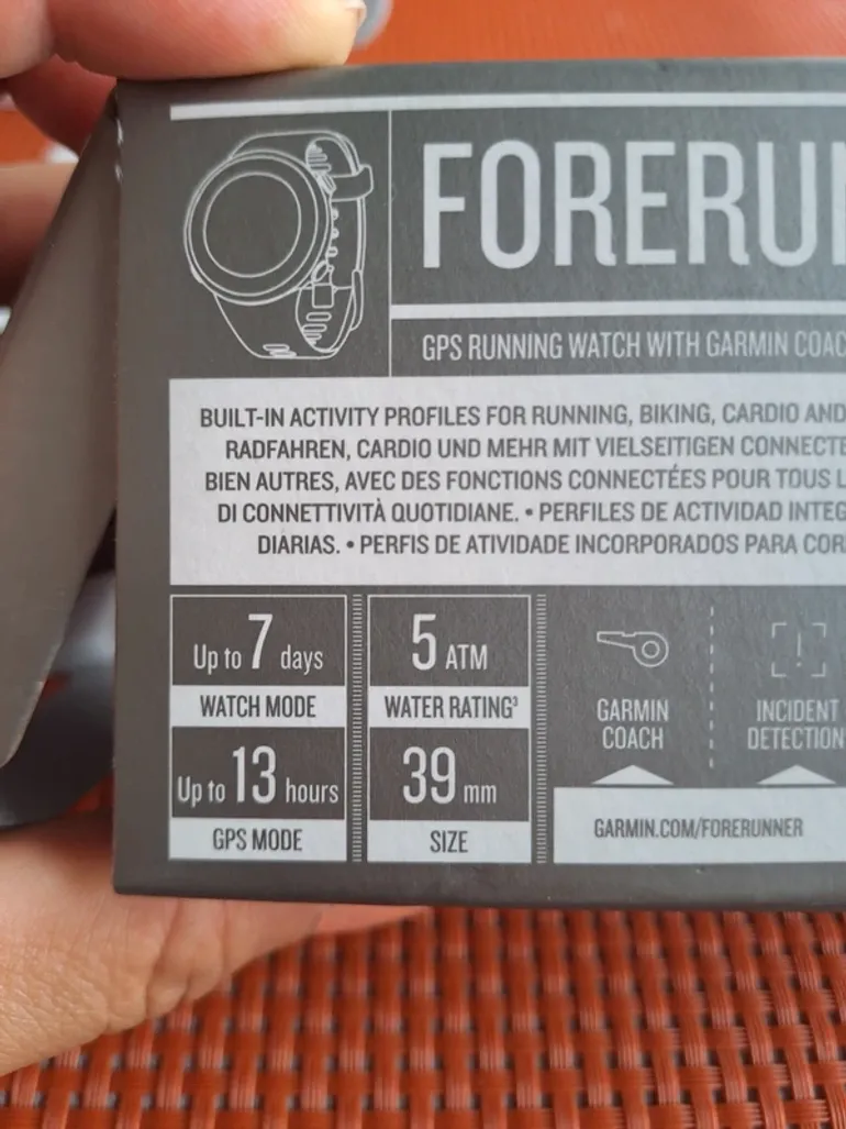 Used Garmin Forerunner 45S bike — image 10 of 11