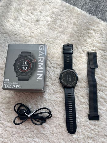 Tweedehands Garmin Fenix 7X Pro Solar Multi-band Gps Electronics
