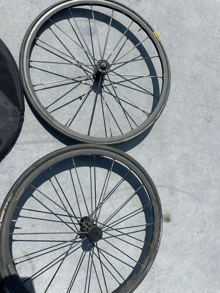 Brugt Mavic Ksyrium SLR Exalith 2014 bike — billede 2 af 3