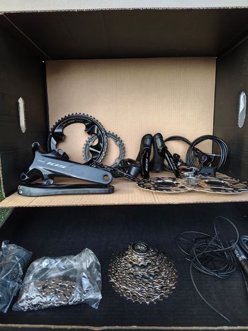 Used Shimano 105 7170 Di2 12V Disc 2026 Groupset