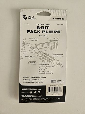 Gebrauchtes Wolf Tooth 8-Bit Pack Pliers 2026 bike — Bild 5 von 5