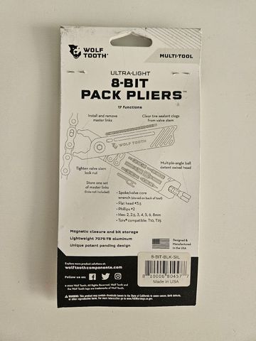 Used Wolf Tooth 8-Bit Pack Pliers 2026 bike — image 5 of 5