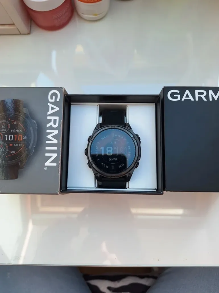 Used Garmin Fenix 8 Sapphire Solar 47 mm 2025 bike — image 7 of 7
