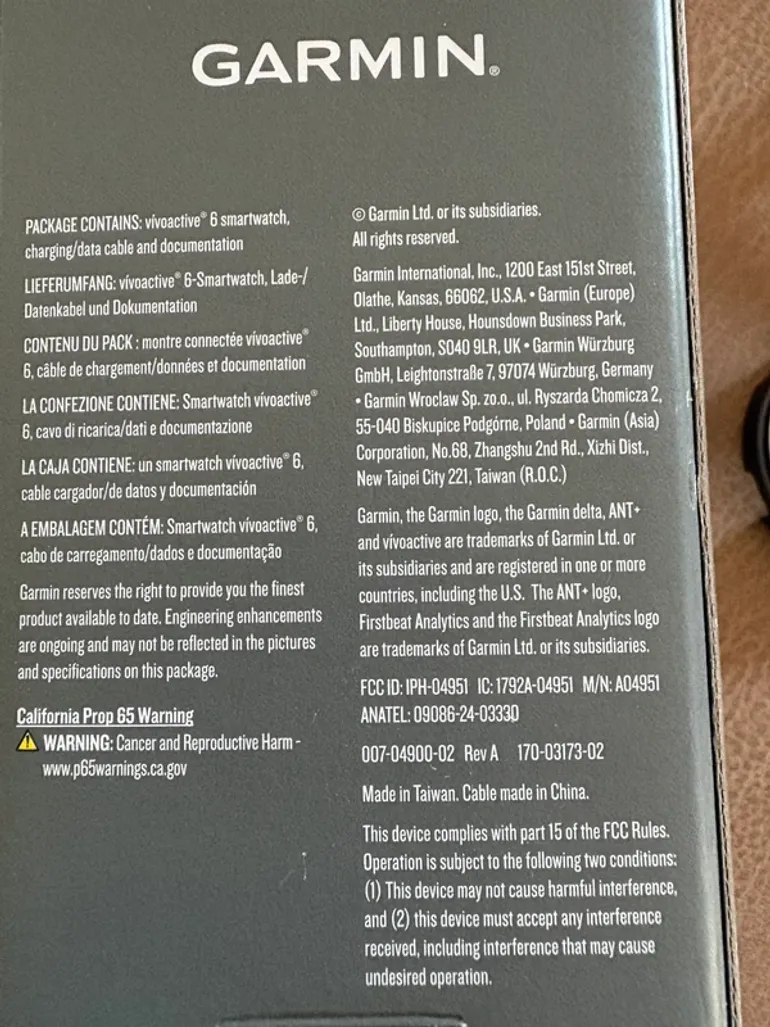 Used Garmin Vivoactive 6 bike — image 3 of 5