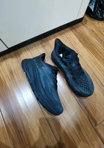 Used Hoka Shoes Black Size 39 Running Shoes
