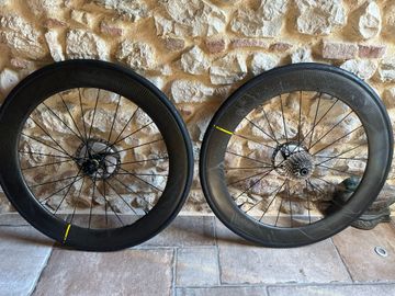 Brugt Mavic Comete Pro Carbon UST 65 DISC 2023 bike — billede 3 af 7