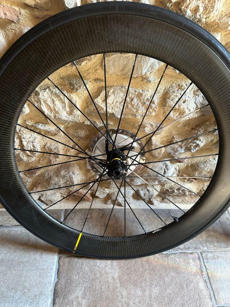 Brugt Mavic Comete Pro Carbon UST 65 DISC 2023 bike — billede 6 af 7