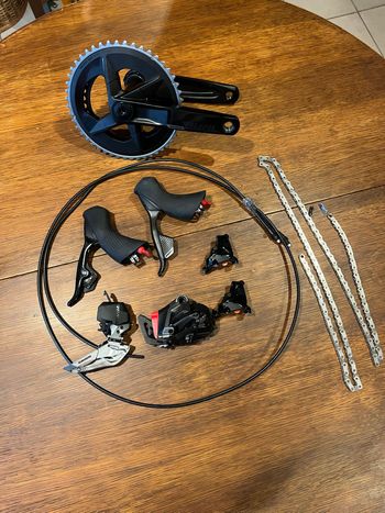 Brugt Sram Rival 12 speed eTap AXS Groupset 2024 Groupset
