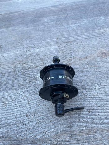 Used Shimano DH-3D37-QR Dynamo Hub Wheels