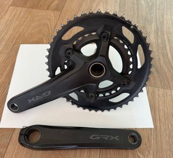 Używany Shimano GRX 600 46x30 Crank Drivetrain & Pedals