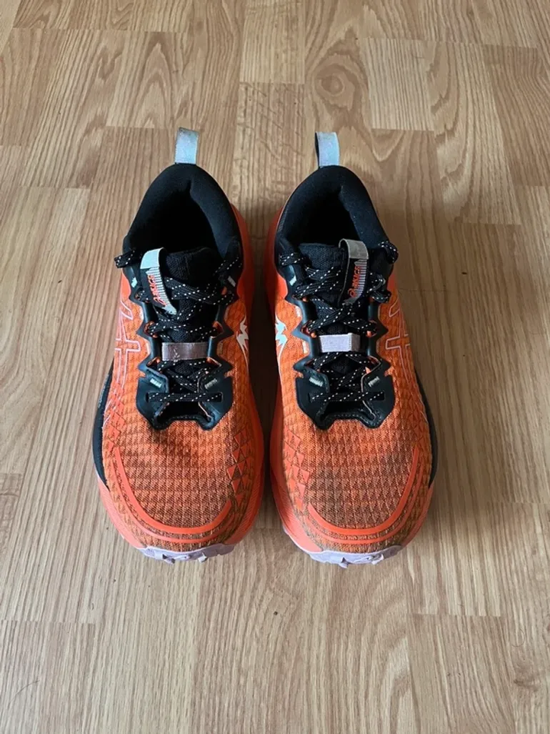 Tweedehands Orange Chaussures Asics bike — afbeelding 5 van 7